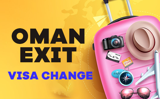 Visa Change Oman Exit By Land